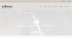 Desktop Screenshot of javagenesiscoffeeroasting.com